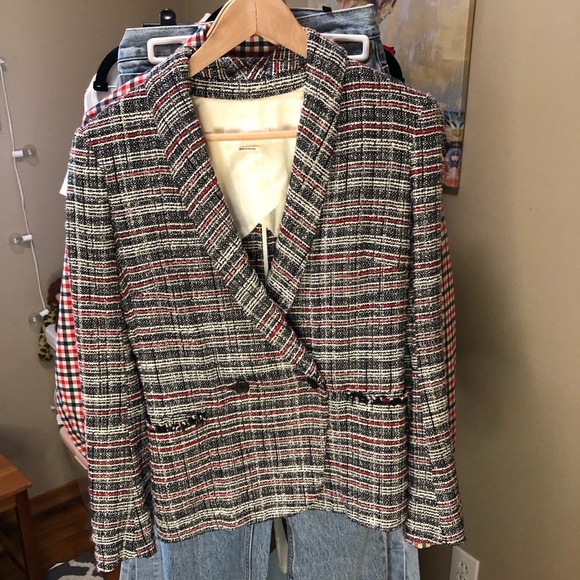 Isabel Marant Etoile Tweed Blazer EU Sz 36/ US Sz 4 - Picture 4 of 11